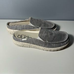 GUC Hey Dude Lexi Slip on in Gray Stretch - sz 8